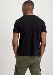 Alpha Industries Rundhalsshirt Basic T 2 Pack Schwarz/Weiß/Hellblau/Blau