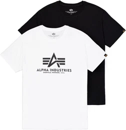 Rundhalsshirt Basic T 2 Pack (Set, 2-tlg)