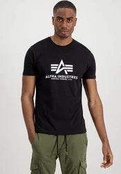 Alpha Industries Rundhalsshirt Basic T 2 Pack Dunkelgrün/Grün/Schwarz