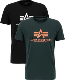 Rundhalsshirt Basic T 2 Pack (Set, 2-tlg)