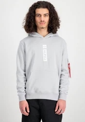 Alpha Industries Kapuzensweatshirt PP Hoody Grau/Hellgrau/Silber