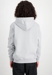 Alpha Industries Kapuzensweatshirt PP Hoody Grau/Hellgrau/Silber