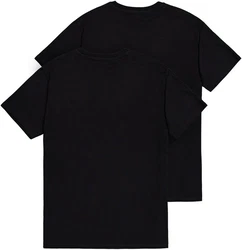 Alpha Industries Rundhalsshirt Basic T Small Logo 2 Pack Schwarz/Dunkelblau
