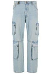 2Y Studios Aidan Cargo Baggy Jeans Hellblau/Blau