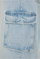 2Y Studios Aidan Cargo Baggy Jeans Hellblau/Blau