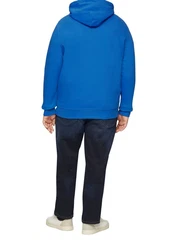 s.Oliver Sweatshirt Hoodie mit Kängurutasche Blau/Hellblau