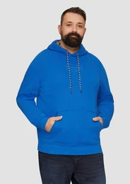 Sweatshirt Hoodie mit Kngurutasche und Stickerei Stickerei
