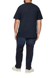 s.Oliver T-Shirt mit Frontprint Artwork Rot/Grau/Blau/Hellblau