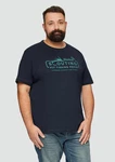 s.Oliver T-Shirt mit Frontprint Artwork Rot/Dunkelblau/Dunkelrot/Blau/Hellblau
