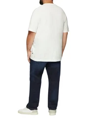 s.Oliver Kurzarmshirt mit Frontprint Artwork Hellblau/Rot/Gelb/Weiß