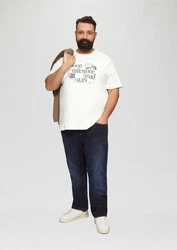 s.Oliver Kurzarmshirt mit Frontprint Weiß/Creme/Khaki/Beige