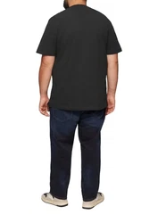 s.Oliver Kurzarmshirt mit Frontprint Schwarz/Braun/Rot/Grau