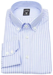 Businesshemd leicht tailliert Button-Down-Kragen