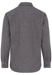 camel active Hemd Sweatshirt Dunkelgrau/Hellgrau/Grau