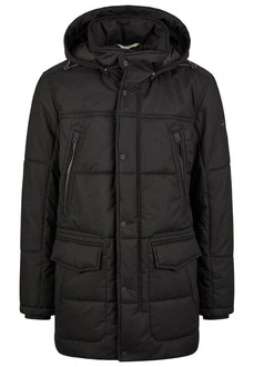 Calamar Strickjacke Schwarz/Grau