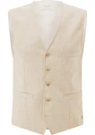 Carl Gross Anzugweste CG Wilson-G Khaki/Weiß/Beige
