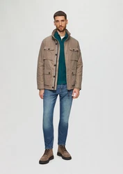 s.Oliver Anorak Strickjacke Strukturierte Strickjacke Türkis/Dunkelgrün/Blau/Grün