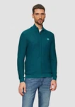 s.Oliver Anorak Strickjacke Strukturierte Strickjacke Türkis/Dunkelgrün/Blau/Grün