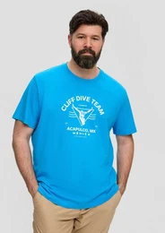 Kurzarmshirt T-Shirt mit Frontprint