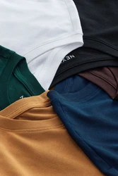 Next T-Shirt (6-tlg) Braun/Khaki/Dunkelbraun/Dunkelgrün