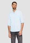 s.Oliver Langarmhemd Regular Fit Hellblau