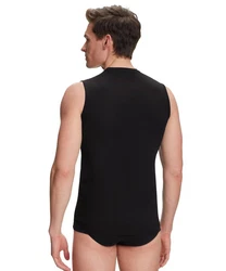 FALKE Achseltop 2-Pack Schwarz/Dunkelblau