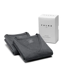 FALKE Unterziehshirt 2-Pack Dunkelgrau/Grau/Hellgrau