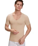 FALKE Unterziehshirt Krperklima Beige/Khaki