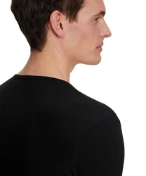 FALKE Unterziehshirt Krperklima Schwarz/Hellblau