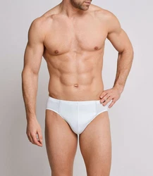 Schiesser Slip Essentials ohne Eingriff mit Komfortbündchen Weiß/Creme
