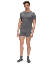 FALKE Unterziehshirt 2-Pack Dunkelgrau/Grau/Hellgrau