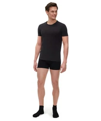 FALKE Unterziehshirt 2-Pack Schwarz