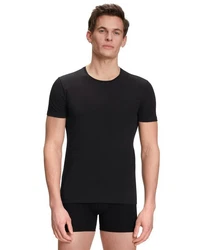 FALKE Unterziehshirt 2-Pack Schwarz
