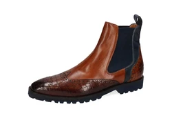 Melvin & Hamilton Stiefelette Emil 9 Braun/Rot/Beige