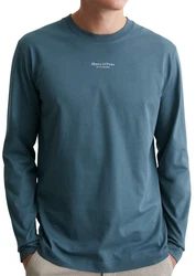 Marc O'Polo Langarmshirt Blau/Grau/Hellblau