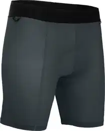 Fahrradhose MIKELI COMFORT (mit Sitzpolster) Herren Fahrrad Unterhose, bielastisch, komfortabel, Normalgren, dunkel grau