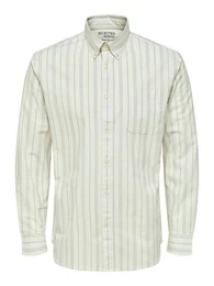 Langarmhemd Herren Hemd OXFORD FLEX Langarm (1-tlg)