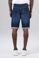 Miracle of Denim Jeansbermudas Trevol Shorts Schwarz/Creme/Weiß