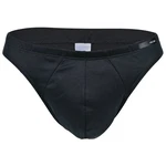 Hom Slip Herren Micro Briefs Plumes Schwarz/Dunkelblau/Hellblau