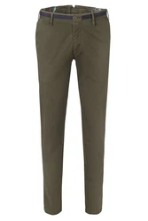 MMX Chinohose mit Ripsband Khaki/Dunkelgrün