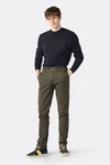 MMX Chinohose mit Ripsband Khaki/Dunkelgrün