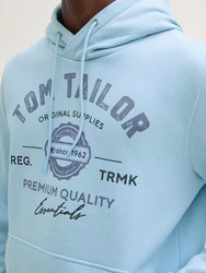 TOM TAILOR Sweatshirt Blau/Hellblau