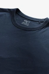 Next Rundhals-T-Shirt Everyday Dunkelblau/Blau