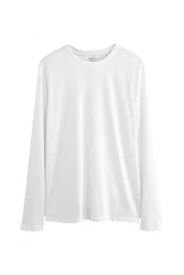 Next Rundhals-T-Shirt Everyday Weiß/Grau/Dunkelblau