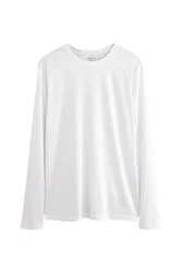 Next Rundhals-T-Shirt Everyday Weiß/Grau/Dunkelblau