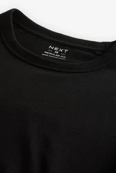 Next Rundhals-T-Shirt Everyday Schwarz/Dunkelgrau/Grau/Dunkelgrün/Dunkelblau
