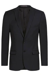 Sakko Corporate Sakko Herren Modern WITH 37.5 Slim-Fit Schwarz 54