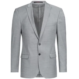 Sakko Corporate Sakko Herren Modern WITH 37.5 Slim-Fit Hellgrau 48