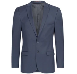 GREIFF Corporate Sakko Herren Modern WITH 37.5 Slim-Fit Dunkelblau