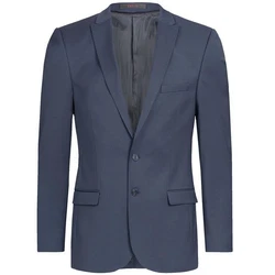 GREIFF Corporate Sakko Herren Modern WITH 37.5 Slim-Fit Dunkelblau